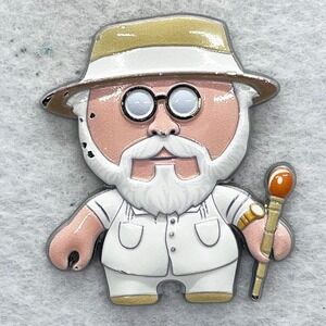 🔮 5/$25 Universal Studios Jurassic Park 30th Anniversary John Hammond Pin